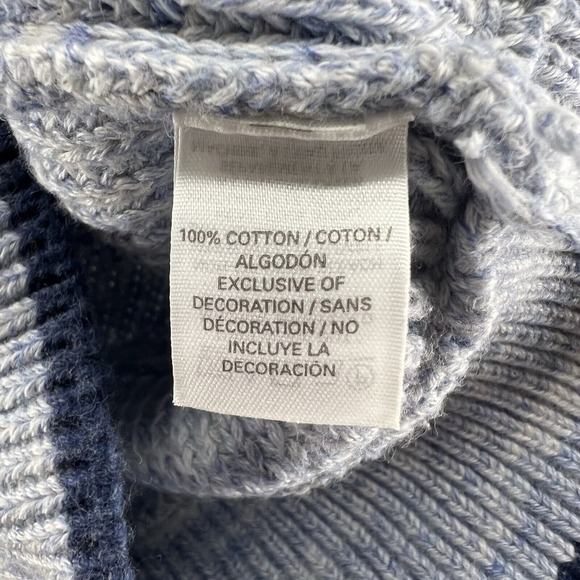 Victorias Secret Sweater Womens XS Blue Long Sleeve Pullover Crew Neck Angel - Picture 4 of 6